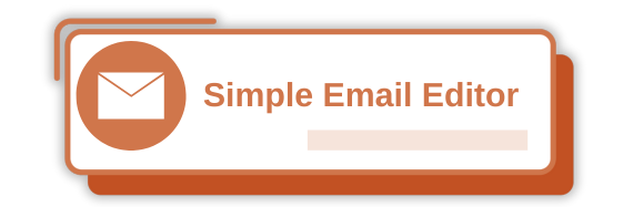 Simple Email editor